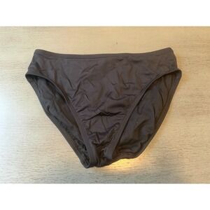 black TOMMY BAHAMA  lined swimsuit bikini bottom size small